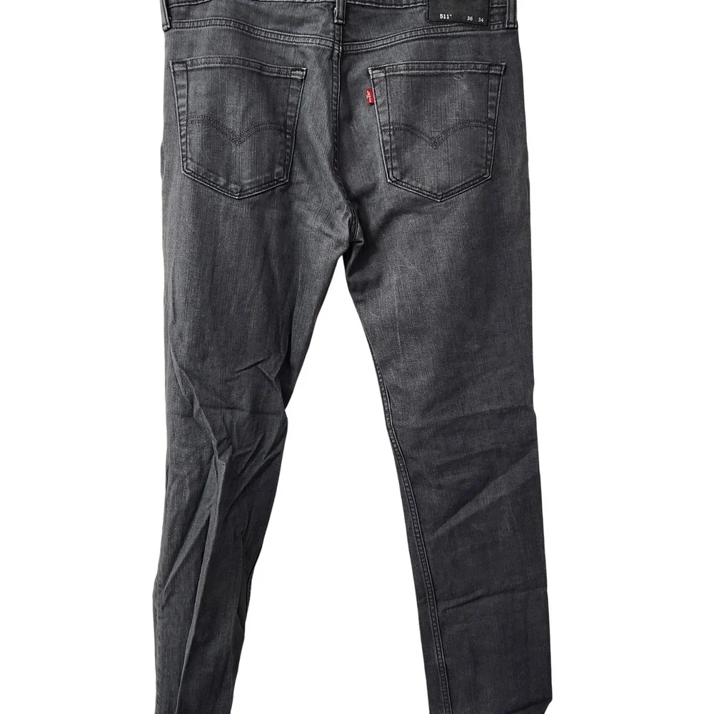 Levi's 511‎ Black denim 36x34 Mens Slim Fit Jeans